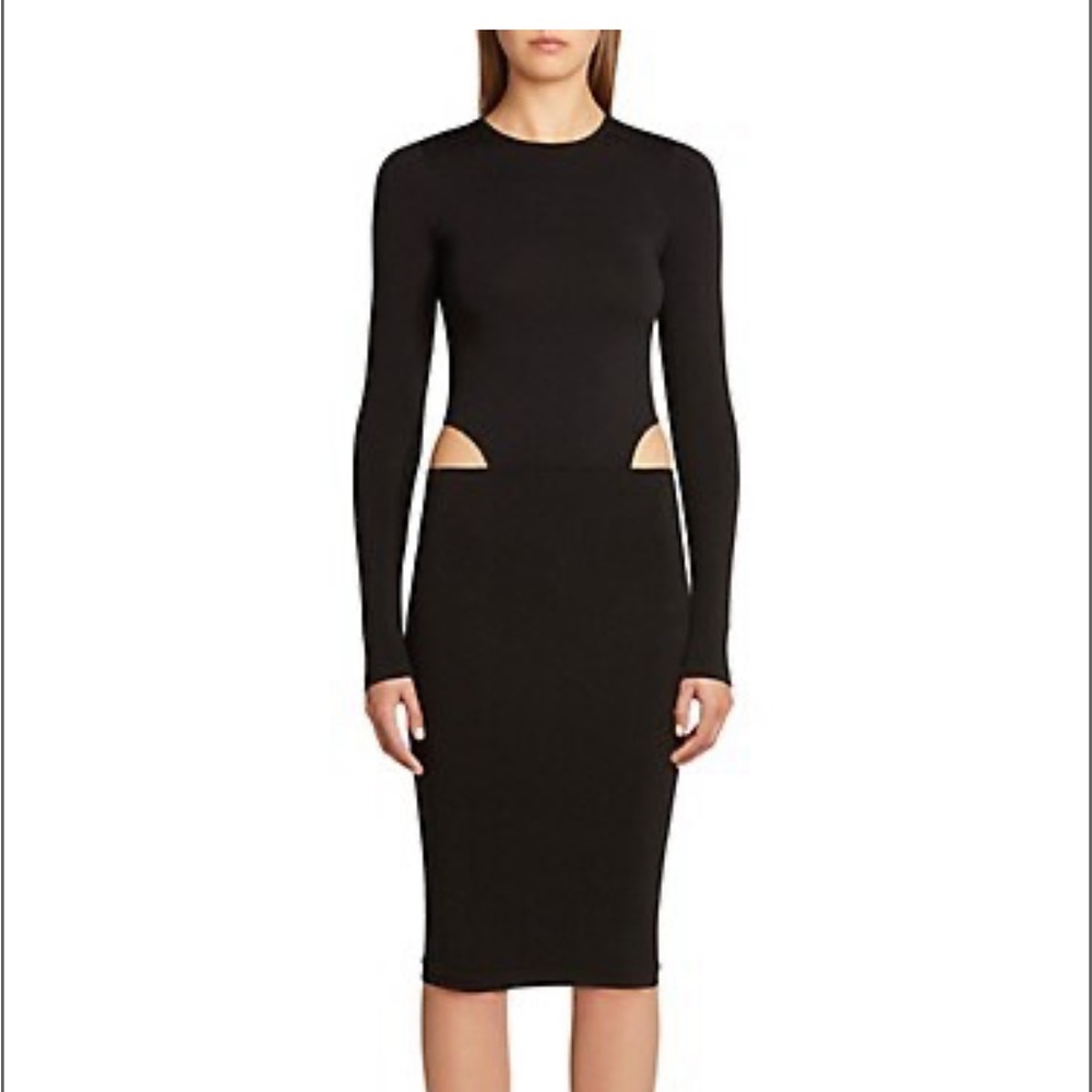 Amina Muadi and Wolford Cutout dress